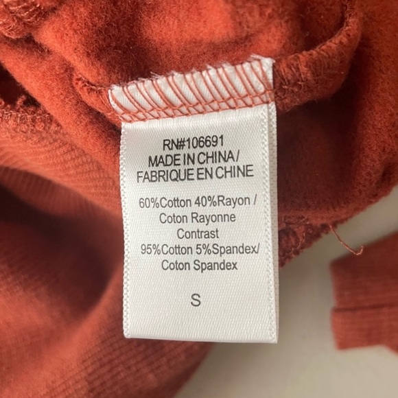 YOUNG FABULOUS & BROKE NWT LONG SLEEVE TURTLENECK SWEATSHIRT DRESS ASYMMETRICAL - Picture 4 of 5